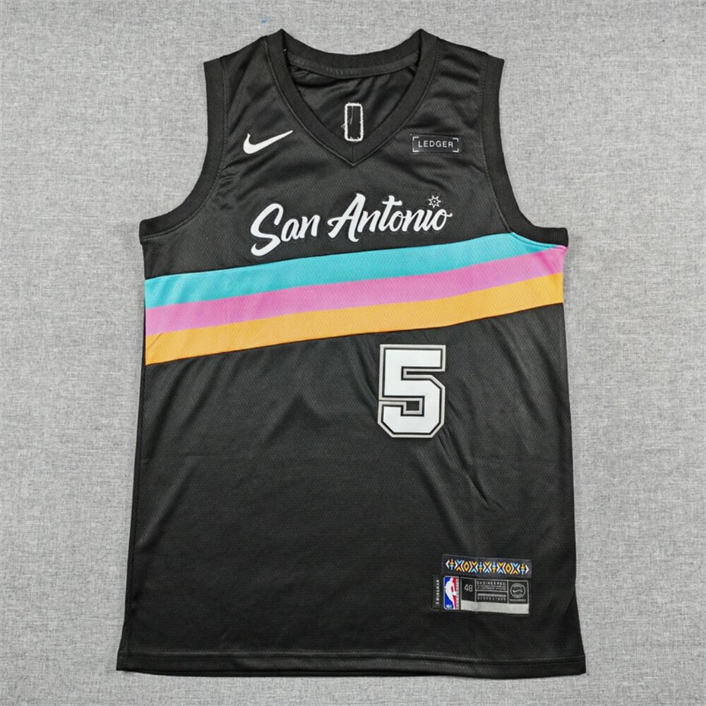 Mens Stephon Castle Black Jersey Stitched